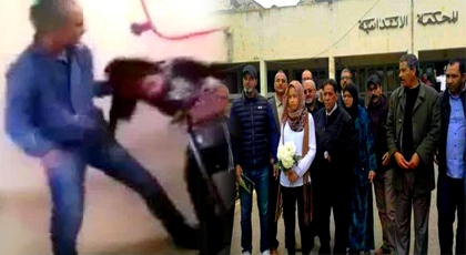 التلميذة التي تعرضت للضرب بشكل "وحشي" على يد أستاذها تتنازل له عن المتابعة القضائية التلميذة التي تعرضت للضرب بشكل "وحشي" على يد أستاذها تتنازل له عن المتابعة القضائية