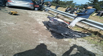 مؤلم.. حادثة سير بالطريق الساحلي الرابط بين الحسيمة وتطوان تودي بحياة مهاجر بالديار البلجيكية مؤلم.. حادثة سير بالطريق الساحلي الرابط بين الحسيمة وتطوان تودي بحياة مهاجر بالديار البلجيكية