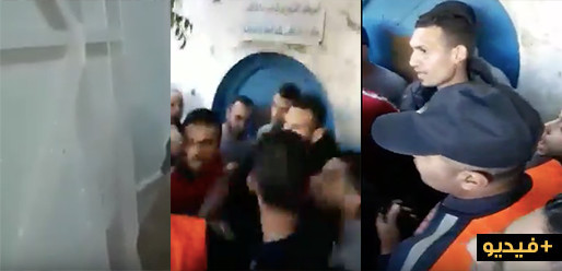 هكذا حاصر المصلون لصا بعد سرقة أحذيتهم بمصلى سوق "المركب التجاري" بالناظور هكذا حاصر المصلون لصا بعد سرقة أحذيتهم بمصلى سوق "المركب التجاري" بالناظور