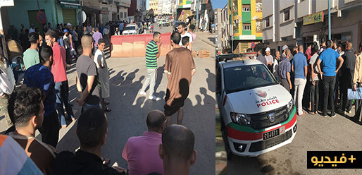 تعلم الأطفال للكلام النابي يخرج سكان وتجار شارع المستشفى بالناظور في وقفة احتجاجية ضد ممتهني النقل السري