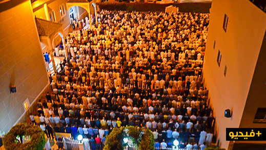 شاهدوا الأجواء الروحانية لليلة القدر بمساجد الناظور 