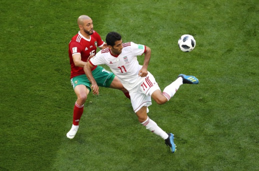 مونديال 2018.. إيران تخطف فوزا قاتلا من المنتخب المغربي في أول مباراة بروسيا مونديال 2018.. إيران تخطف فوزا قاتلا من المنتخب المغربي في أول مباراة بروسيا