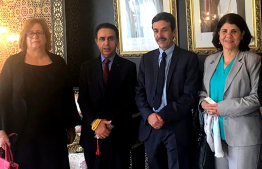 السفير القطري يستقبل برلماني الدريوش الطيب البقالي بمقر السفارة بالرباط وهذا ما دار بينهما