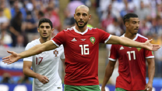مثير.. الناظوري "أمرابط" يفجر معطيات مثيرة حول الحكم الذي قاد مباراة الأسود والبرتغال مثير.. الناظوري "أمرابط" يفجر معطيات مثيرة حول الحكم الذي قاد مباراة الأسود والبرتغال