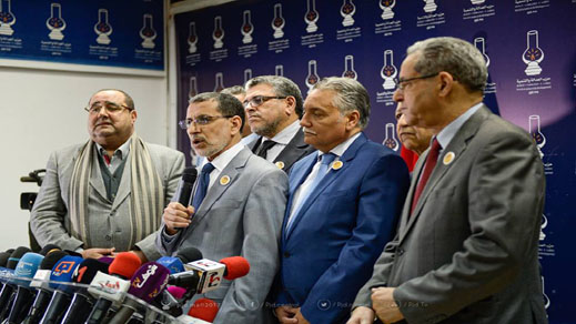 أحزاب الأغلبية تعلن موقفها من الأحكام القضائية في حق معتقلي الريف أحزاب الأغلبية تعلن موقفها من الأحكام القضائية في حق معتقلي الريف