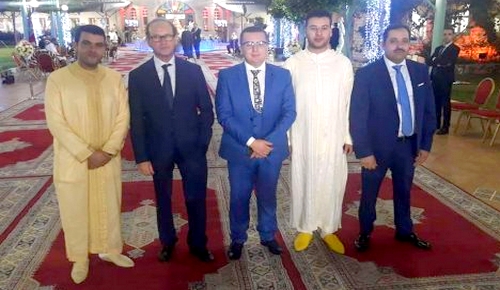 تهنئة إلى عائلة البرلماني عبد الله البوكيلي بمناسبة زواج ابنهم رشيد البوكيلي