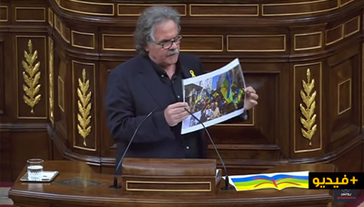 فيديو: برلماني كتلاني ينفجر في وجه الرئيس الاسباني.. الريف يعاني وأنتم تضعون المساحيق  