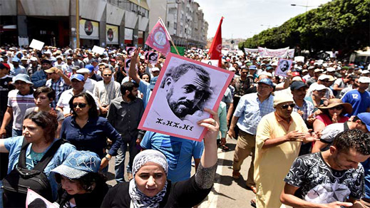 حزب اسباني يدعو إلى المشاركة في مسيرة برشلونة للتضامن مع معتقلي حراك الريف