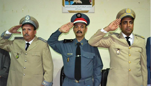 قائد قيادة بني سعيد يتراس حفل الإنصات للخطاب الملكي السامي بمناسبة عيد العرش المجيد‎