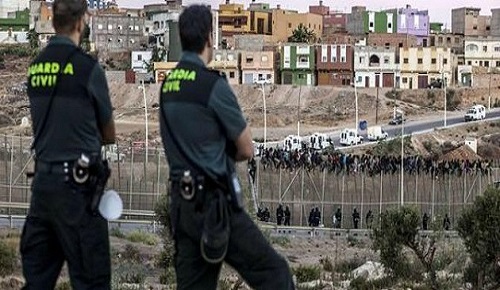 إسبانيا تعزز كتيبة حرسها المدني بمحيط "مليلية" المحتلة بتوليفة أمنية جديدة