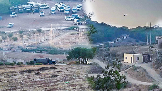 مثير.. السلطات تشن أكبر حملة شعواء على مخيم "بولينغو" وتعتقل مئات المهاجرين الأفارقة بالناظور وضواحيها مثير.. السلطات تشن أكبر حملة شعواء على مخيم "بولينغو" وتعتقل مئات المهاجرين الأفارقة بالناظور وضواحيها