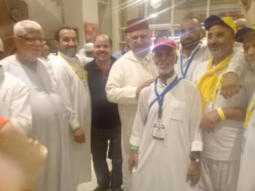 في أول ظهور له عقب تعيينه سفيرا.. مصطفى المنصوري يستقبل وفدا من حجاج إقليم الناظور بالسعودية في أول ظهور له عقب تعيينه سفيرا.. مصطفى المنصوري يستقبل وفدا من حجاج إقليم الناظور بالسعودية