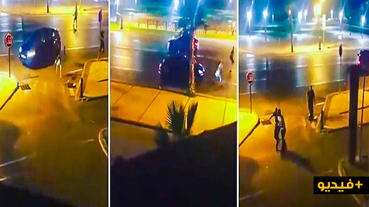 شاهدوا.. عراك ليلي خطير بالسيارات و الهراوات بين شباب مقيمين بالخارج شاهدوا.. عراك ليلي خطير بالسيارات و الهراوات بين شباب مقيمين بالخارج