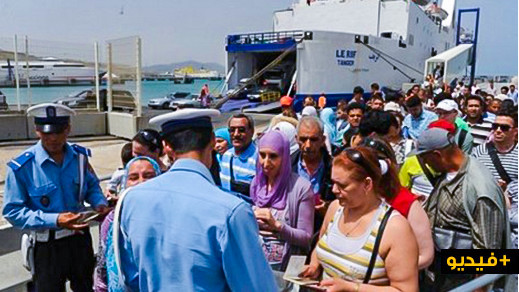 عكس ميناء طنجة المتوسط.. عودة الجالية الى ديار المهجر من ميناء بني نصار مرت في ظروف جيدة