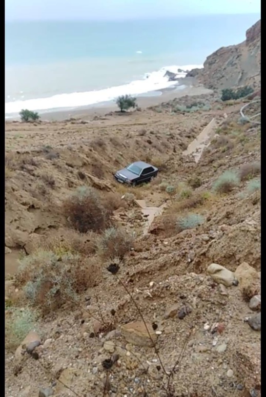 إنزلاق المنعرجات بسبب الأمطار تتسبب في 3 حوادث سير على الطريق الساحلية 