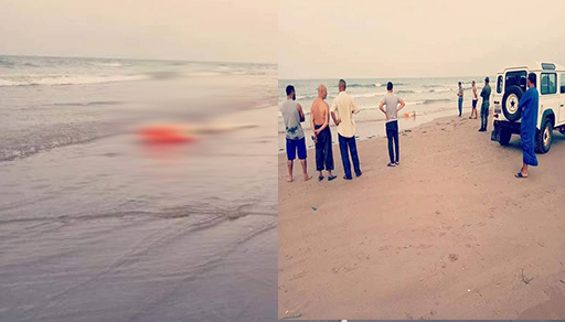 مفجع بالصور.. شاطئ "بوقانا" بضواحي الناظور يقذف بجثة شخص مجهول الهوية مفجع بالصور.. شاطئ "بوقانا" بضواحي الناظور يقذف بجثة شخص مجهول الهوية