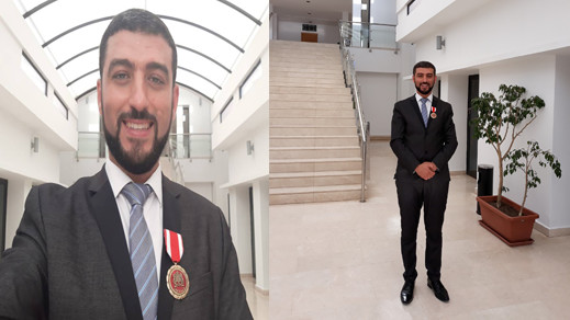 صور.. الملك محمد السادس يوشح إبن الحسيمة الأستاذ هشام الفقيه بوسام الإستحقاق الوطني صور.. الملك محمد السادس يوشح إبن الحسيمة الأستاذ هشام الفقيه بوسام الإستحقاق الوطني