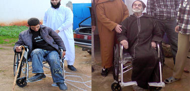 توزيع كراسي متحركة وعكاكيز طبية بتمسمان توزيع كراسي متحركة وعكاكيز طبية بتمسمان