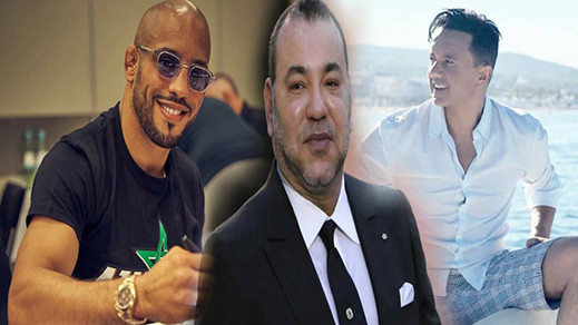 الريفي أبو زعيتر وريدوان يلتقيان بالملك محمد السادس الريفي أبو زعيتر وريدوان يلتقيان بالملك محمد السادس