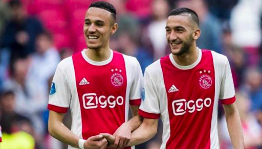 نادي برشلونة الإسباني يبدي اهتمامه بالريفي لاعب أجاكس نصير مزراوي
