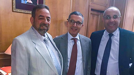 رجل الأعمال شاطر عبد الإله و رئيس المجلس الجماعي لبركان يشيدان بنجاح زيارة الوفد لبلجيكا رجل الأعمال شاطر عبد الإله و رئيس المجلس الجماعي لبركان يشيدان بنجاح زيارة الوفد لبلجيكا