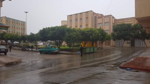 تساقطات مطرية مهمة بالناظور والنواحي تبشر بموسم فلاحي جيد