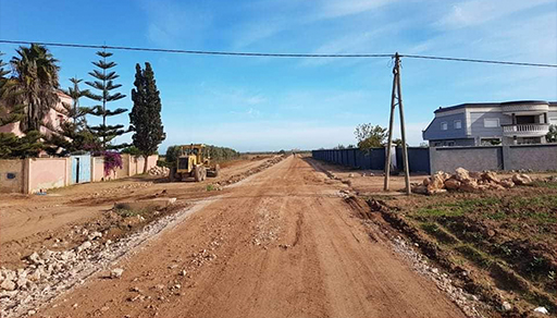 إنطلاق أشغال تهيئة وتزفيت طريق مهيكلة مهمة بجماعة بوعرك. إنطلاق أشغال تهيئة وتزفيت طريق مهيكلة مهمة بجماعة بوعرك.