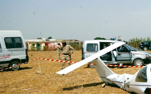 سقوط طائرة بمراكش وركابها ينجون من الموت سقوط طائرة بمراكش وركابها ينجون من الموت