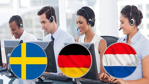 فرصة للباحثين عن عمل.. مركز للاتصال يبحث عن كفاءات تجيد اللغات السويدية أوالالمانية أوالهولندية