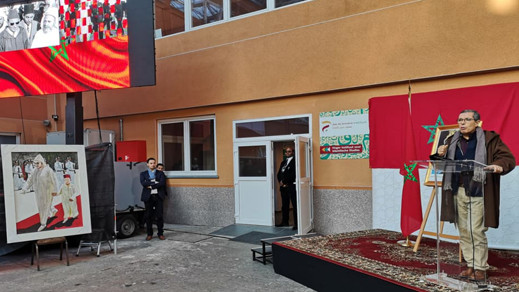 مغاربة بلجيكا يلتئمون في احتفالية بذكرى المسيرة والاستقلال بأنترويب مغاربة بلجيكا يلتئمون في احتفالية بذكرى المسيرة والاستقلال بأنترويب