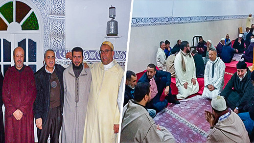 بونيس يحاضر في سيرة النبي بمسجد المحسنين في بوعرك