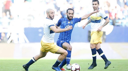 نورالدين امرابط يحصل على جائزة أفضل لاعب في الدوري السعودي
