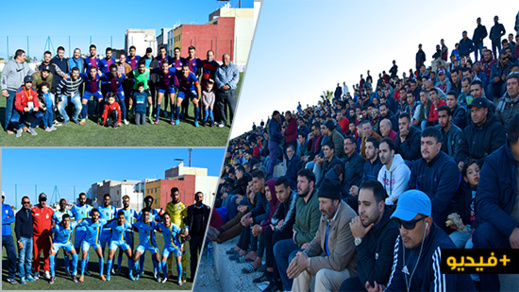 الفتح الناظوري يواصل نتائجه الإيجابية بالفوز على نادي مولودية الداخلة بهدفين مقابل هدف الفتح الناظوري يواصل نتائجه الإيجابية بالفوز على نادي مولودية الداخلة بهدفين مقابل هدف