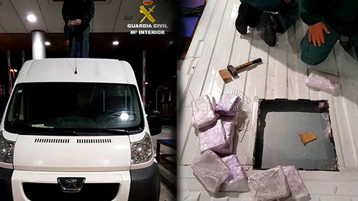 إسبانيا.. إحباط تهريب 150 كيلوغرام من الحشيش على متن سيارة قادمة من شمال المغرب إسبانيا.. إحباط تهريب 150 كيلوغرام من الحشيش على متن سيارة قادمة من شمال المغرب