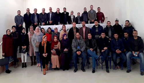 انتخاب محمد رحوا كاتبا إقليميا للجامعة الوطنية للصحة بإقليم الدريوش انتخاب محمد رحوا كاتبا إقليميا للجامعة الوطنية للصحة بإقليم الدريوش