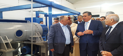 أخنوش يعطي انطلاقة أشغال إنجاز محطة لضخ المياه على وادي ملوية أخنوش يعطي انطلاقة أشغال إنجاز محطة لضخ المياه على وادي ملوية