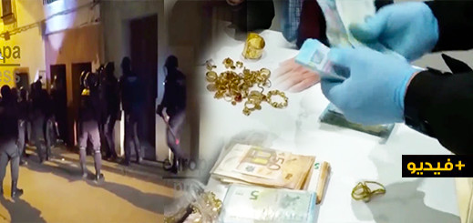 شاهدوا.. إعتقال 12 شخصا ومصادر كميات مهمة من الذهب والحشيش لدى شبكة متخصصة في تهريب المخدرات شاهدوا.. إعتقال 12 شخصا ومصادر كميات مهمة من الذهب والحشيش لدى شبكة متخصصة في تهريب المخدرات