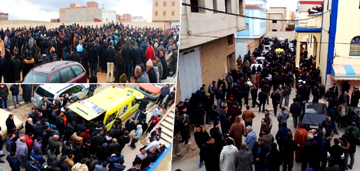 وسط جو جنائزي مهيب.. تشييع جثمان سليلا مدينة بن الطيب ضحايا حادثة سير بطريق جرسيف الناظور وسط جو جنائزي مهيب.. تشييع جثمان سليلا مدينة بن الطيب ضحايا حادثة سير بطريق جرسيف الناظور