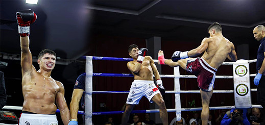 المقاتل الحسيمي "زكرياء التجارتي" يتوج بلقب بطولة العالم للمواي طاي بمراكش