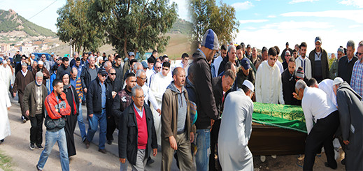تشييع جثمان صهرة الأستاذ صلاح الشلاوي رئيس تجمع مسلمي بلجيكا في محفل مهيب