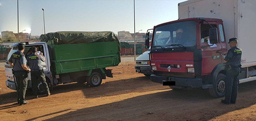 بالصور.. تحقيقات واسعة بمليلية بعد تفكيك شبكة لتزوير تراخيص سيارات نقل البضائع بالصور.. تحقيقات واسعة بمليلية بعد تفكيك شبكة لتزوير تراخيص سيارات نقل البضائع
