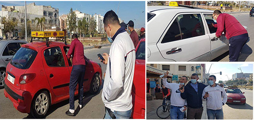 ممتهنو النقل الحضري يستفيدون من الكمامات الواقية لمواجهة الأنفلوانزا في حملة تحسيسية وسط الناظور ممتهنو النقل الحضري يستفيدون من الكمامات الواقية لمواجهة الأنفلوانزا في حملة تحسيسية وسط الناظور