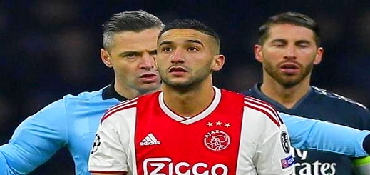 شاهدوا.. هدف وكل ما فعله حكيم زياش ضد ريال مدريد