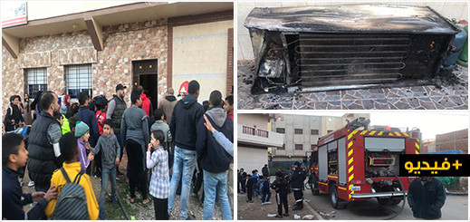 إطفائيو الناظور يفلحون في إخماد حريق مهول بعد اندلاعه بمنزل وسط الحي العسكري تاويمة إطفائيو الناظور يفلحون في إخماد حريق مهول بعد اندلاعه بمنزل وسط الحي العسكري تاويمة