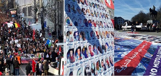 بحضور والدي الزفزافي.. مسيرة حاشدة وسط بروكسيل تطالب بالحرية لمعتقلي حراك الريف بحضور والدي الزفزافي.. مسيرة حاشدة وسط بروكسيل تطالب بالحرية لمعتقلي حراك الريف