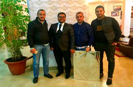 أسرة ناظورسيتي تهنئ الزميل والصديق محمد مقراش بمناسبة دخوله القفص الذهبي