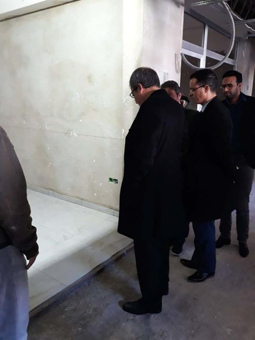 بالصور.. عامل الناظور يتفقد ورش "سوبير مارشي" ويحث على التسريع من وتيرة أشغاله لإنتهائه قبل انصرام السنة
