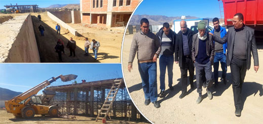 الدريوش.. رئيس جماعة ميضار يتفقد سير الأوراش والمشاريع التنموية المهيكلة بالمدينة الدريوش.. رئيس جماعة ميضار يتفقد سير الأوراش والمشاريع التنموية المهيكلة بالمدينة