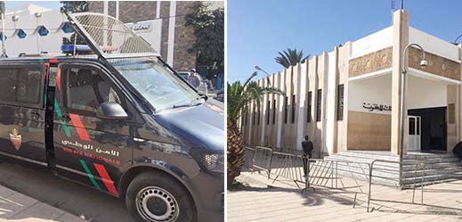 سلطات الناظور تشن حملة على "الفراشة" لتحرير ساحة الحاج المصطفى وبنك المغرب 