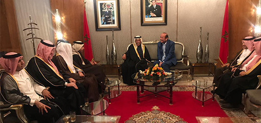 سلامة يستقبل رئيس مجلس الشورى القطري بمناسبة انعقاد مؤتمر برلمانات دول التعاون الاسلامي